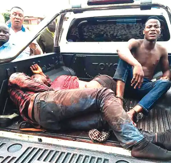 Gunmen rob Lagos police inspector, two shot dead